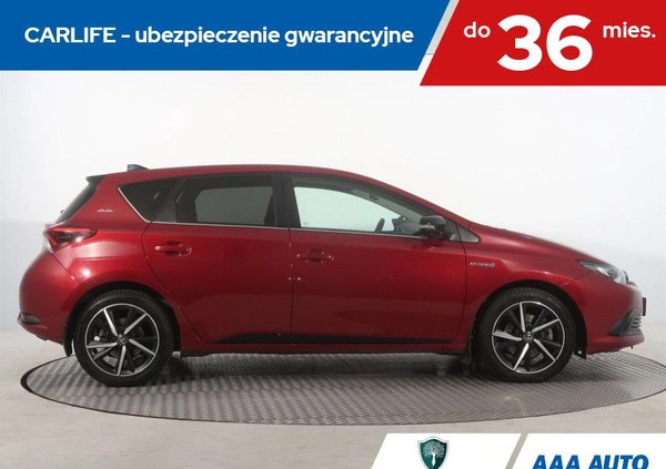 Toyota Auris cena 75000 przebieg: 116152, rok produkcji 2018 z Nisko małe 191